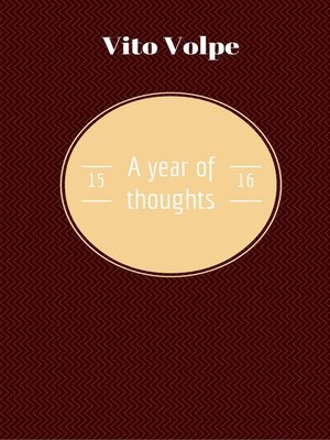 cover image of A Year of Thoughts 15/16